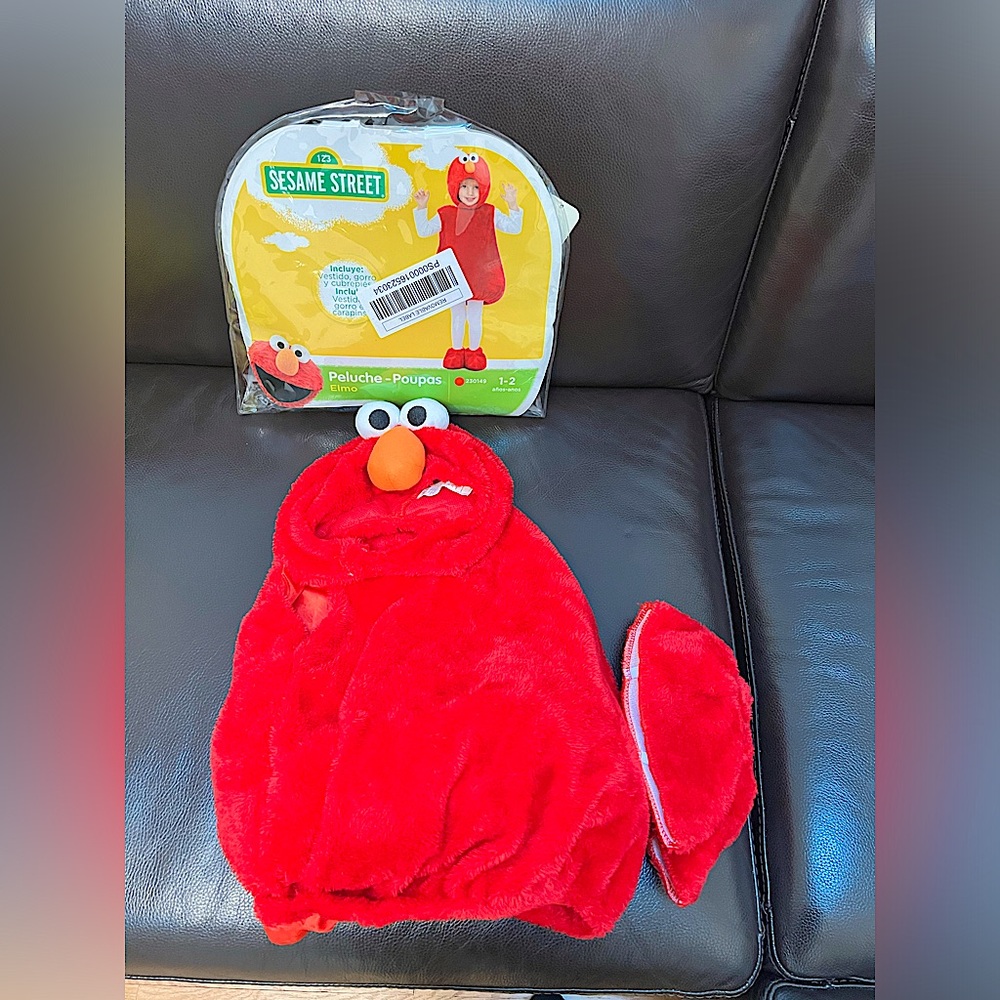 Elmo Sesame Street Size 1-2 Halloween Costume